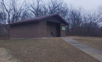 James M.'s photo of glamping accommodations at Wilderness Campground, Scott County Park in Iowa