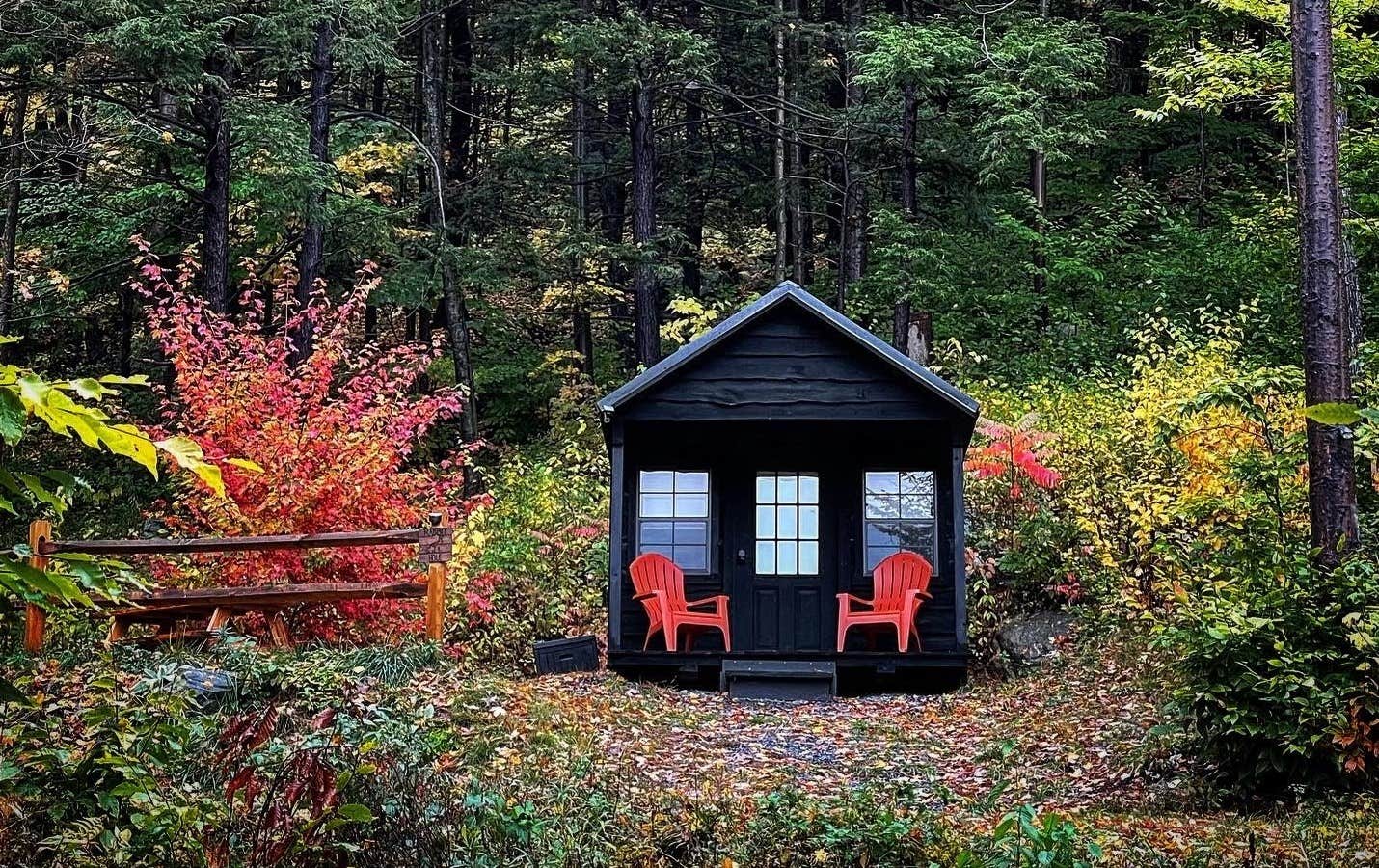 The Dyrt's photo of a cabin at Foolhardy Hill near Arlington, VT