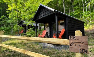 The Dyrt's photo of a cabin at Foolhardy Hill near Colrain, MA