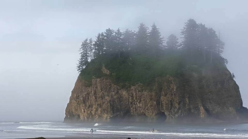 Camper-submitted photo at Second Beach — Olympic National Park near Forks, WA