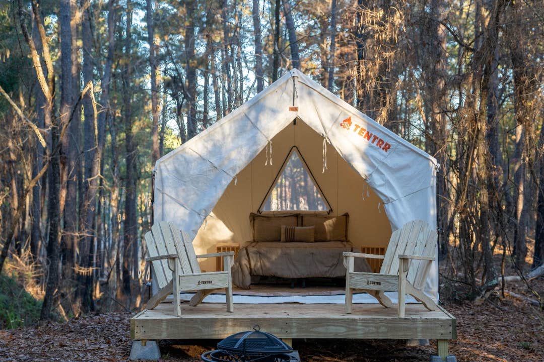 The Dyrt's photo at Tentrr State Park Site - Mississippi Clarkco State Park - Highridge G - Single Camp near Enterprise, MS