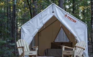 The Dyrt's photo at Tentrr State Park Site - Mississippi Percy Quin State Park - Southside Lakeview H - Single Camp near McComb, MS