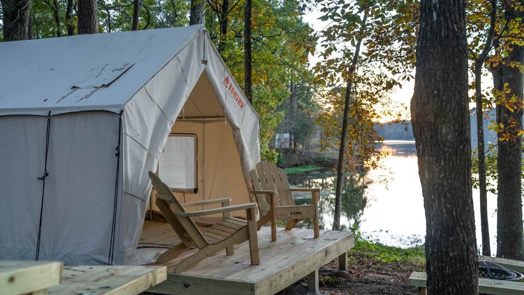 The Dyrt's photo at Tentrr State Park Site - Mississippi Percy Quin State Park - Eastside Lakeview B - Single Camp near Liberty, MS