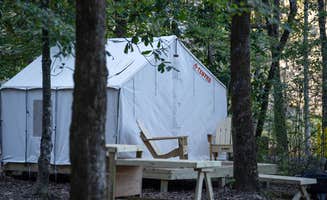 The Dyrt's photo at Tentrr State Park Site - Mississippi Percy Quin State Park - Southside Lakeview I - Single Camp near McComb, MS