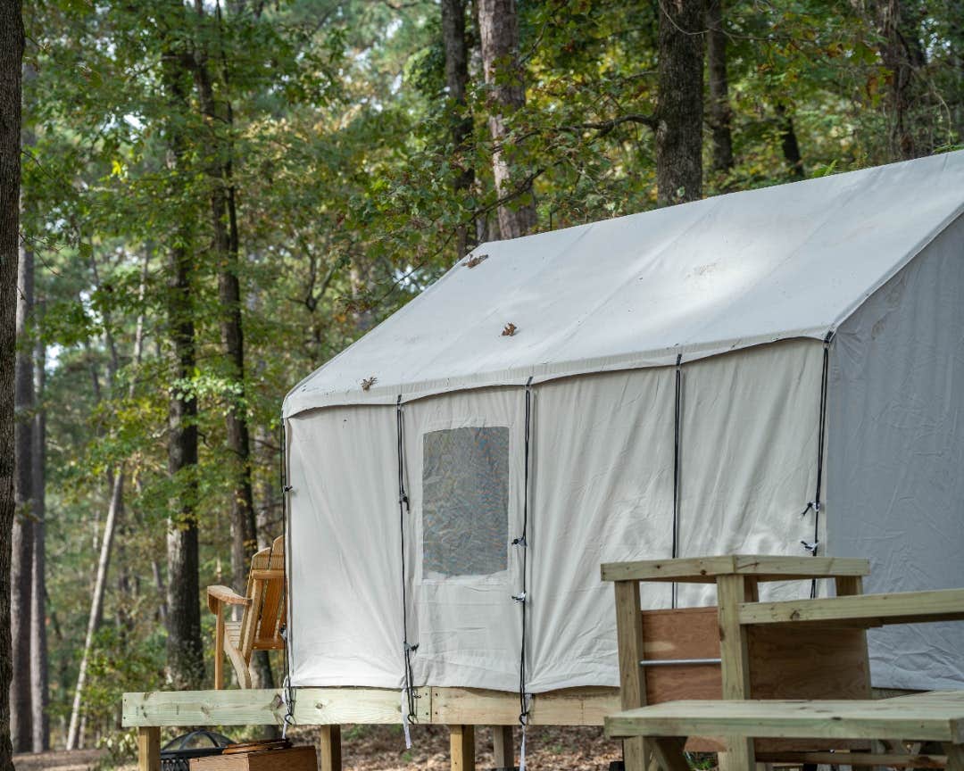 The Dyrt's photo at Tentrr State Park Site - Mississippi Roosevelt State Park - I - Single Camp near Ludlow, MS