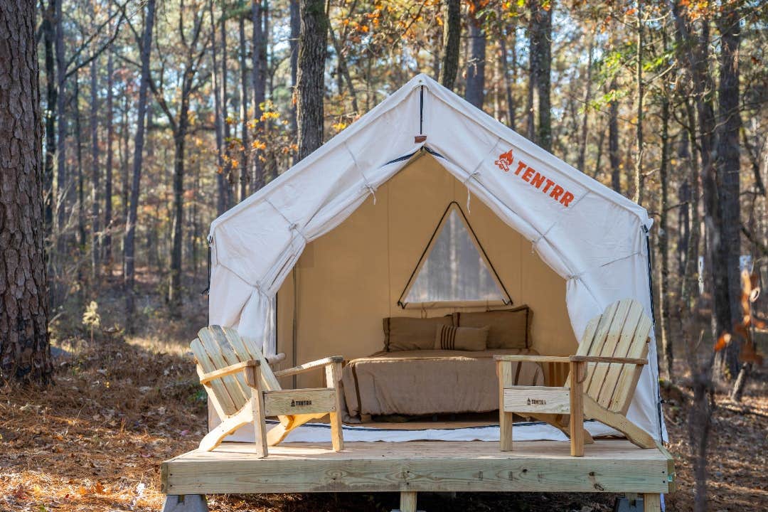 The Dyrt's photo at Tentrr State Park Site - Mississippi Clarkco State Park - Woodland B - Double Camp near Enterprise, MS