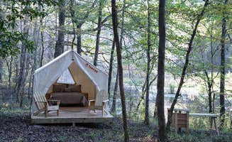 The Dyrt's photo at Tentrr State Park Site - Mississippi Percy Quin State Park - Southside Lakeview F - Single Camp near Homochitto National Forest
