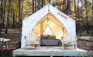 The Dyrt's photo at Tentrr State Park Site - Mississippi Tishomingo State Park - Haynes Lake South C - Single Camp near Dennis, MS