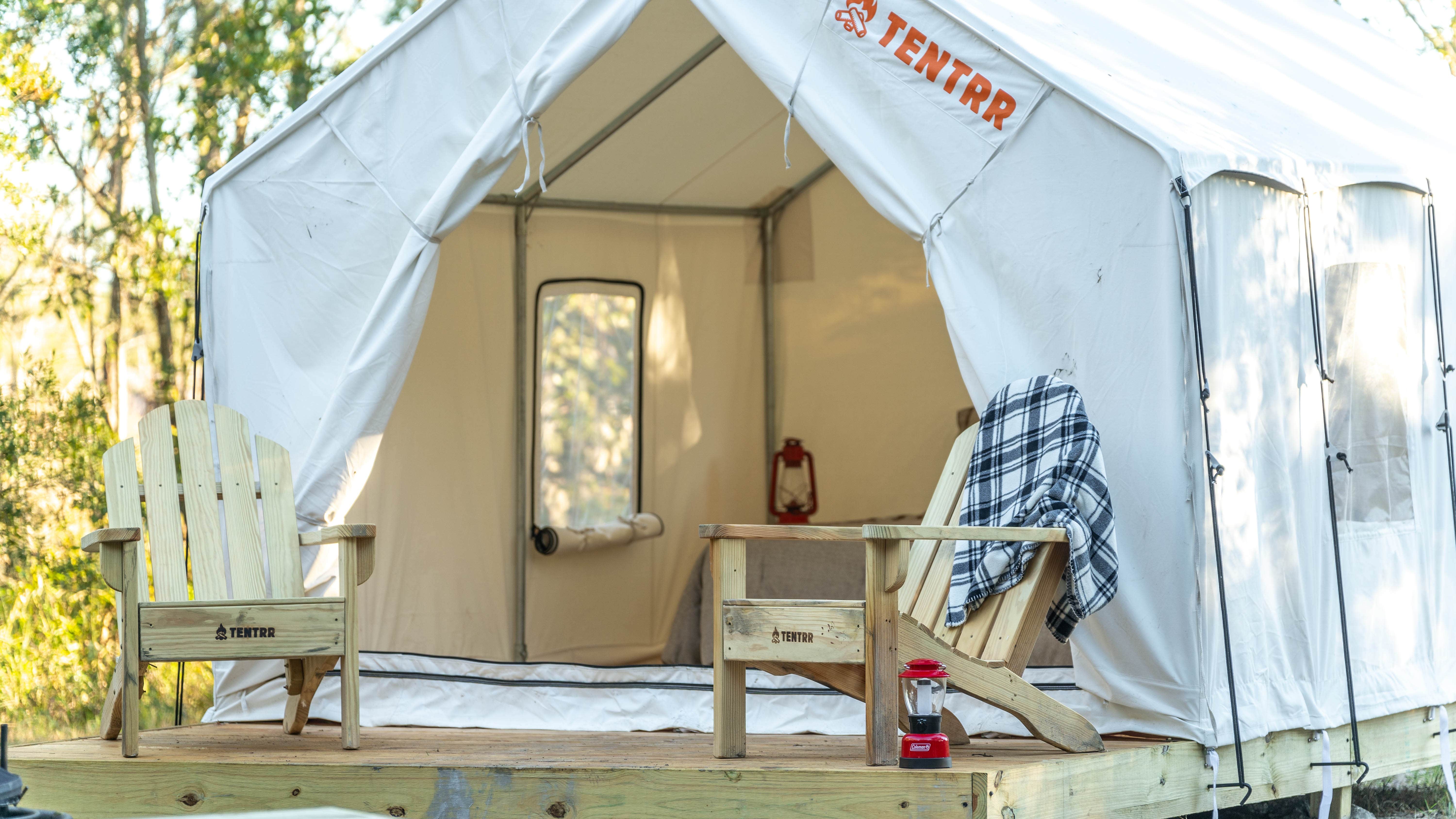 The Dyrt's photo at Tentrr State Park Site - Mississippi Buccaneer State Park - Woodland D - Single Camp near Pass Christian, MS