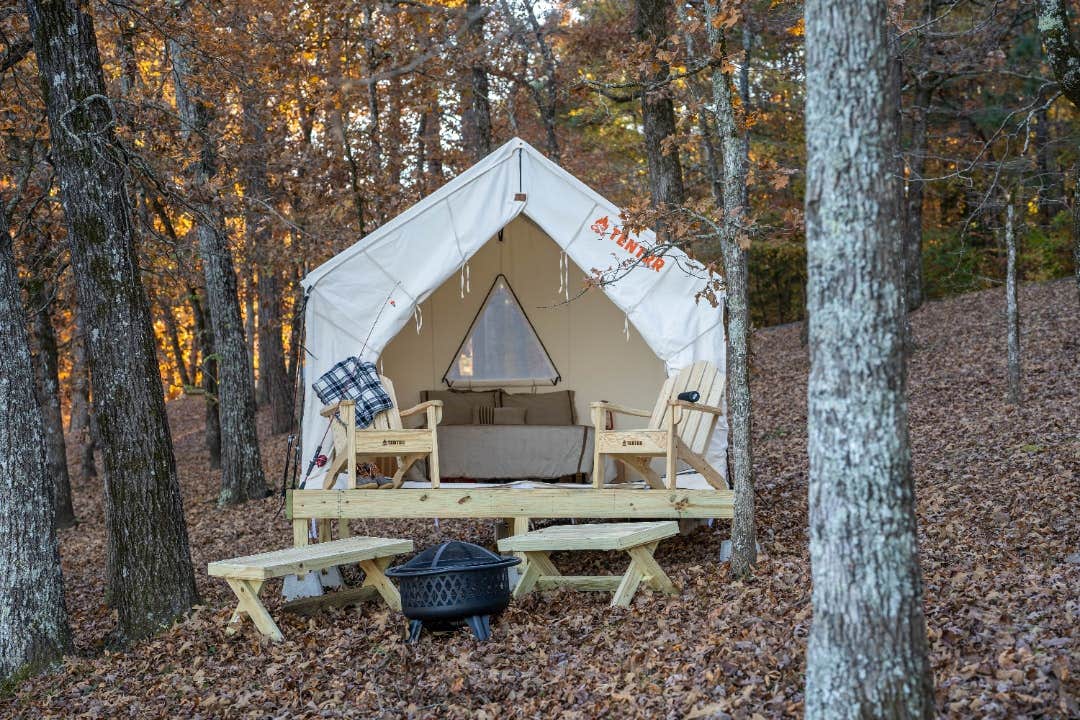 The Dyrt's photo at Tentrr State Park Site - Mississippi Tishomingo State Park - Haynes Lake West A - Single Camp near Tishomingo, MS