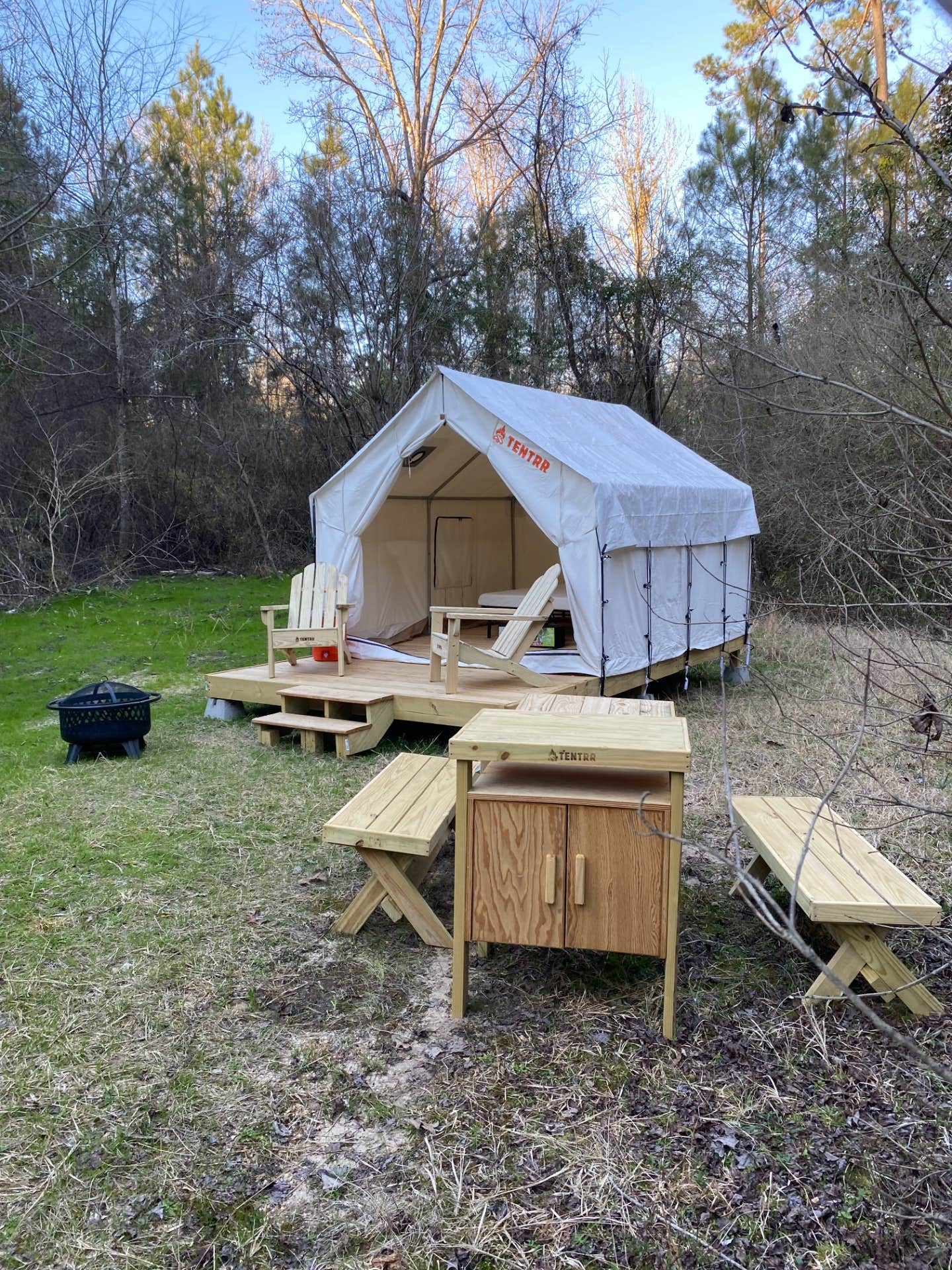 The Dyrt's photo at Tentrr State Park Site - Mississippi Clarkco State Park - Lakeview Site H - Single Camp near Enterprise, MS