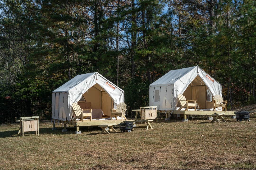 The Dyrt's photo at Tentrr State Park Site - Mississippi Tishomingo State Park - Haynes Lake North F - Double Camp near Fulton, MS