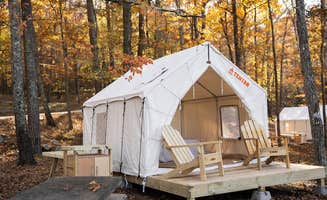 The Dyrt's photo at Tentrr State Park Site - Mississippi Tishomingo State Park - Haynes Lake South D - Single Camp near Dennis, MS