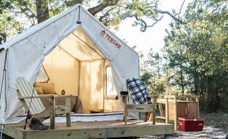 The Dyrt's photo at Tentrr State Park Site - Mississippi Buccaneer State Park - Woodland D - Single Camp near Pass Christian, MS