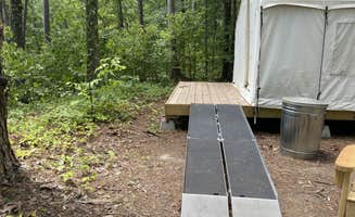 The Dyrt's photo at Tentrr State Park Site - Mississippi JP Coleman State Park - Peninsula D - Double Camp - Wheelchair-Friendly near Savannah, TN