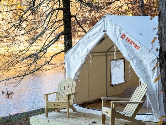 Camper submitted image from Tentrr State Park Site - Mississippi Tishomingo State Park - Haynes Lake West B - Single Camp - 1