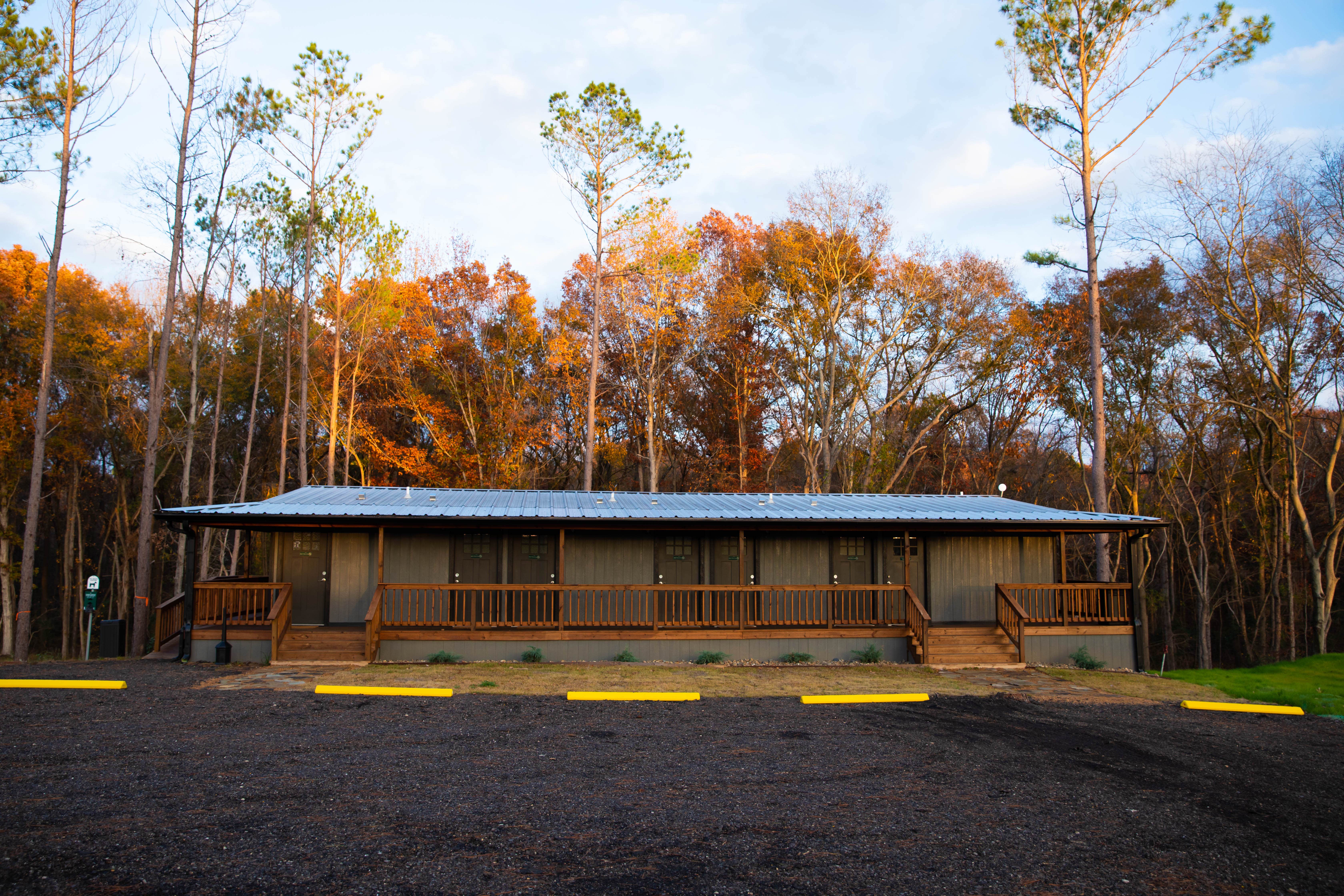 Jennifer A.'s photo of a cabin at The Pines RV & Cabin Resort near Lake O' The Pines