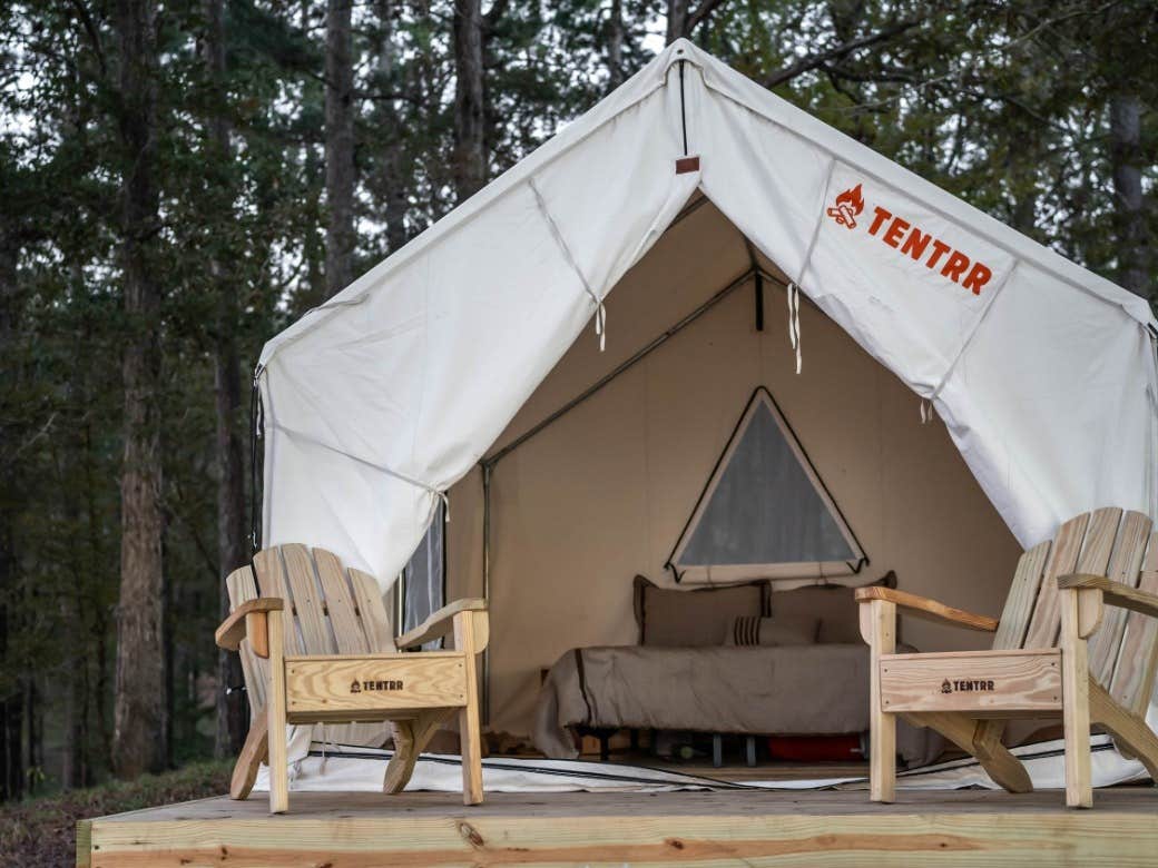 The Dyrt's photo at Tentrr State Park Site - Mississippi Percy Quin State Park - Eastside Lakeview A - Single Camp near Wesson, MS