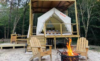 The Dyrt's photo at Tentrr Signature Site - Piney Woods Outpost near Steinhagen Lake