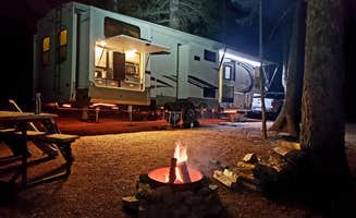 Julie M.'s photo of rv camping at Rocking M Ranch Campground (RV Park) near Green Mountain Falls, CO