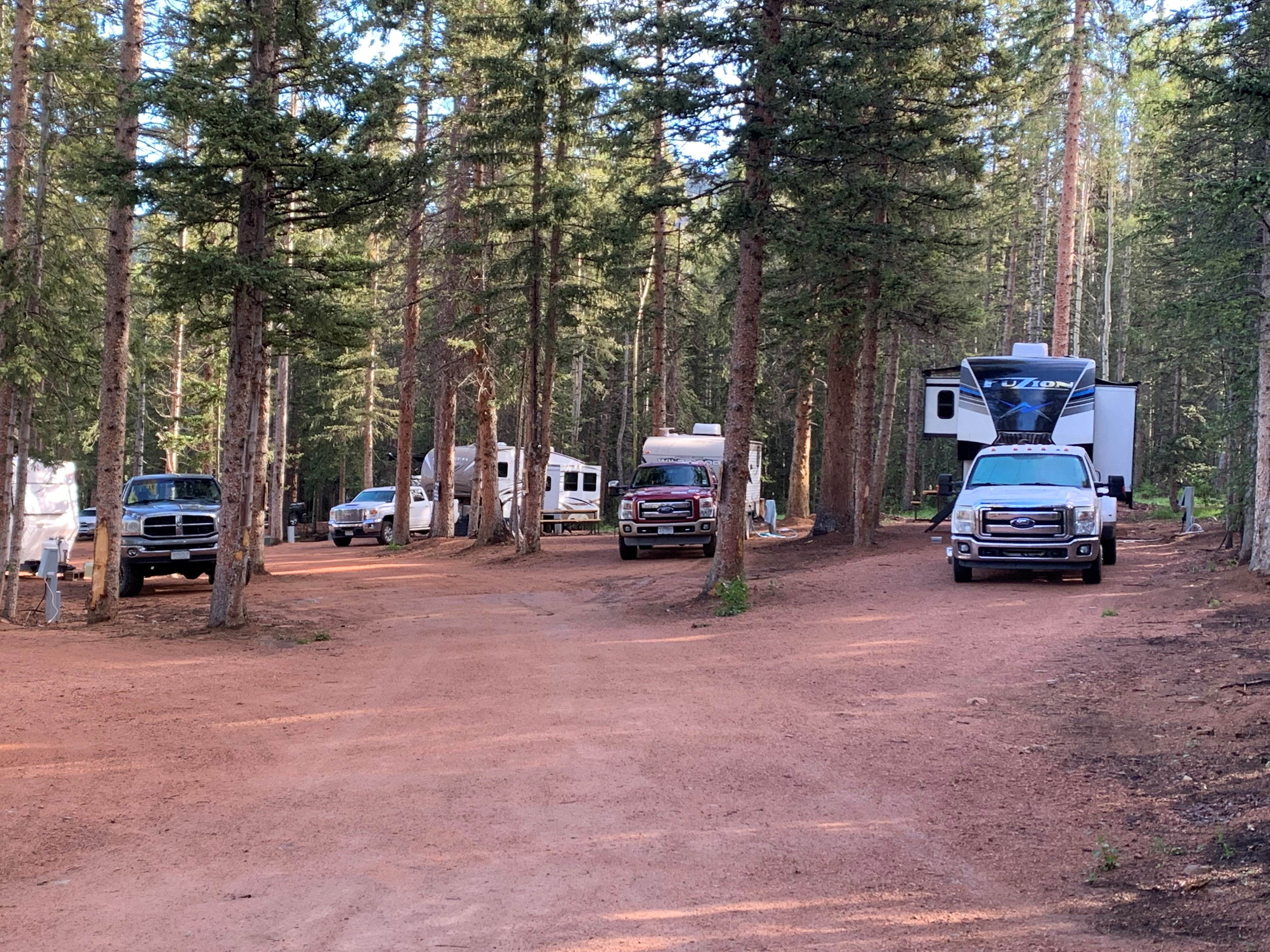 Camper-submitted photo at Rocking M Ranch Campground (RV Park) near Lake George, CO