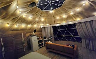 Keilani W.'s photo of glamping accommodations at Sage Desert Dreams near Indian Springs, NV