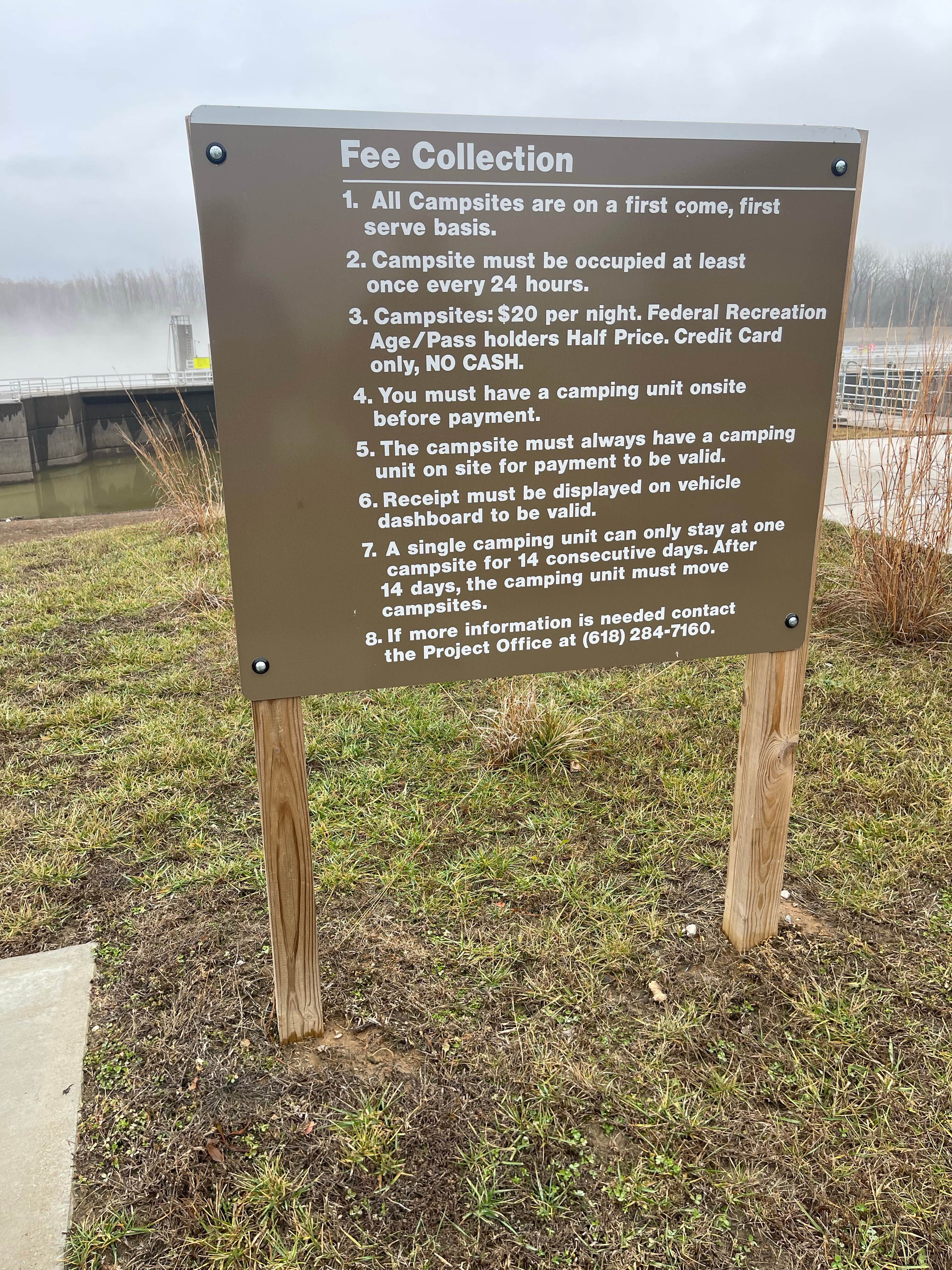 Camper-submitted photo at Kaskaskia Jerry F. Costello Lock and Dam (formerly the Kaskaskia Lock and Dam near Perryville, MO