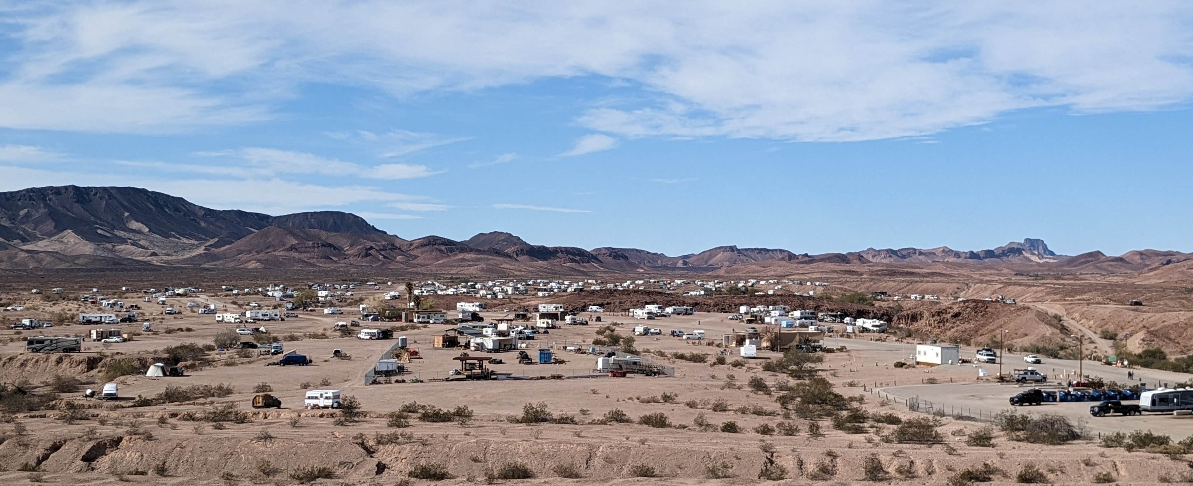 Camper-submitted photo at BLM Imperial Dam Long Term Visitor Area (LTVA) near Winterhaven, CA