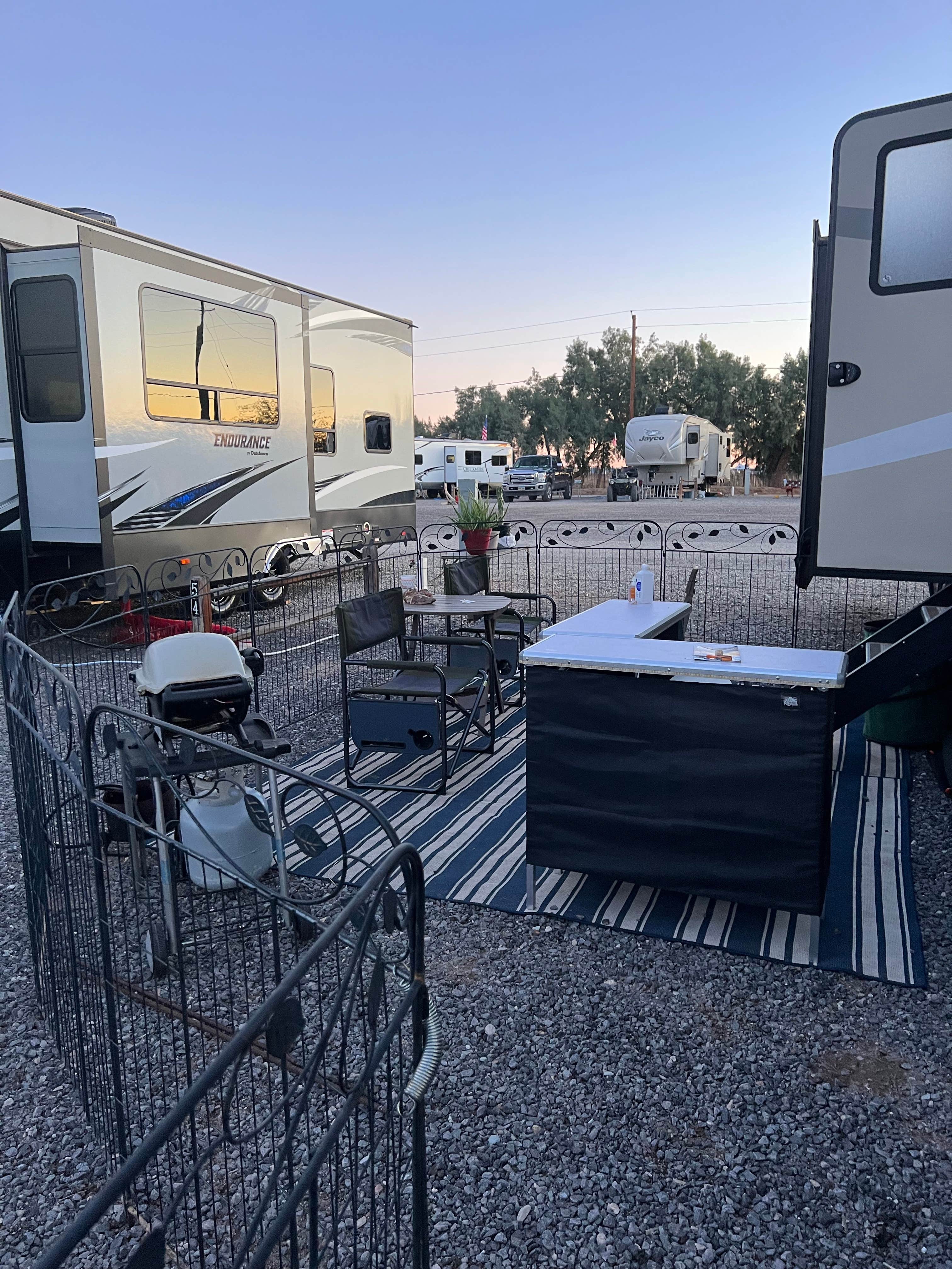 brenda's photo of rv camping at Desert Pueblo RV Resort - 55+ Park near Parker, AZ