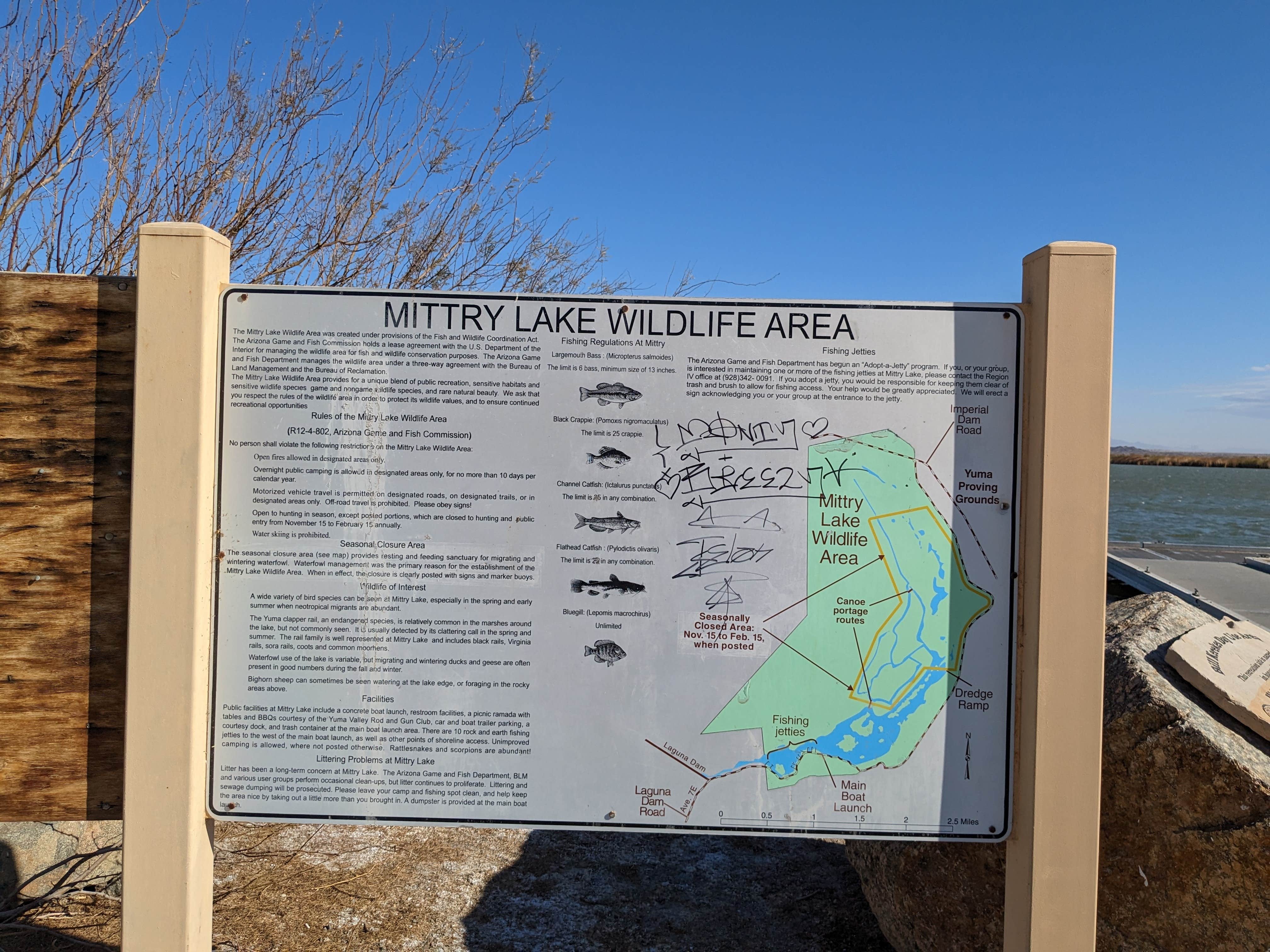 Camper submitted image from Lake Mittry Wildlife Designated Camping Area - 3