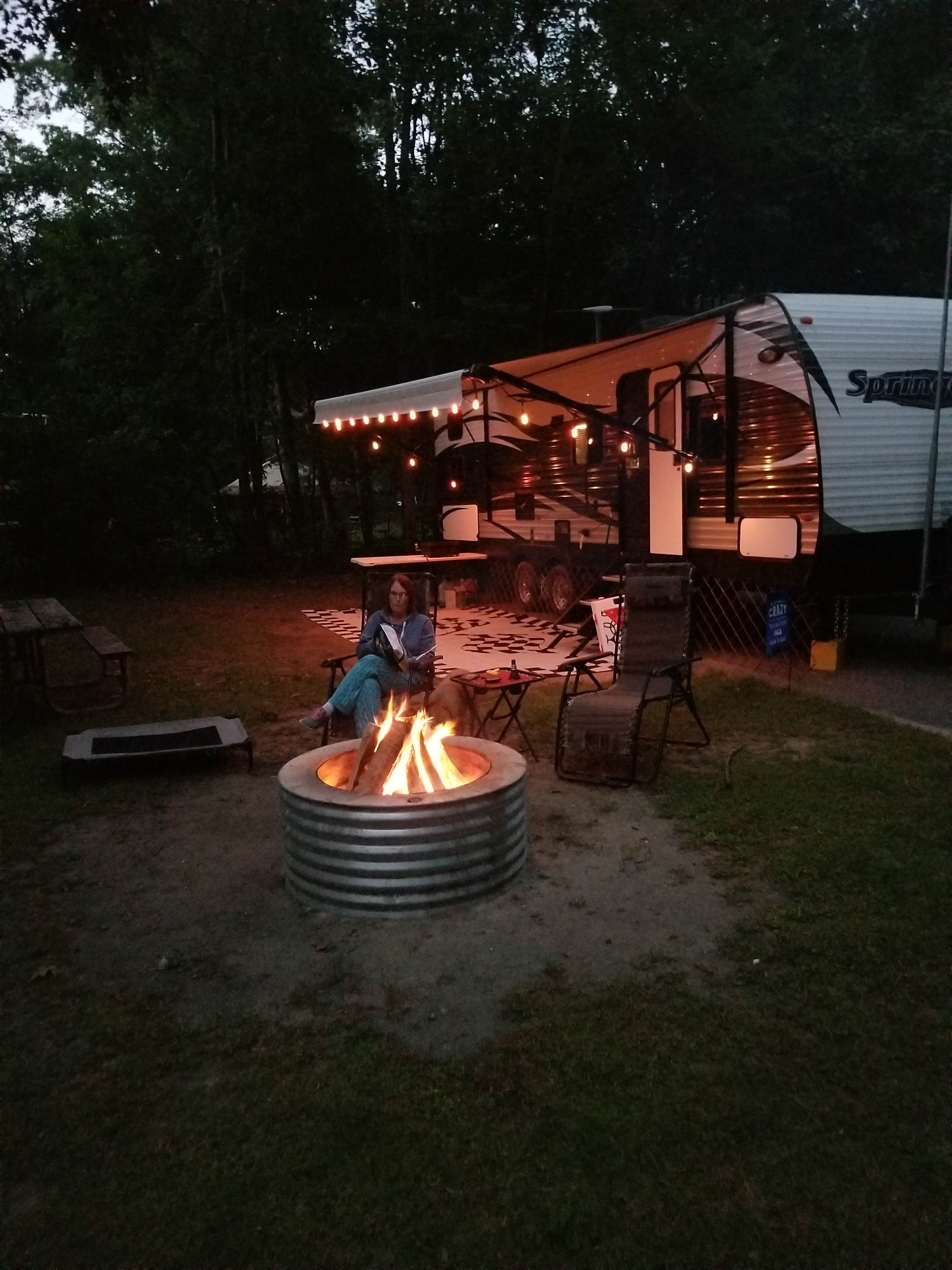 Keith K.'s photo of rv camping at Lakeport State Park Campground near Clyde, MI