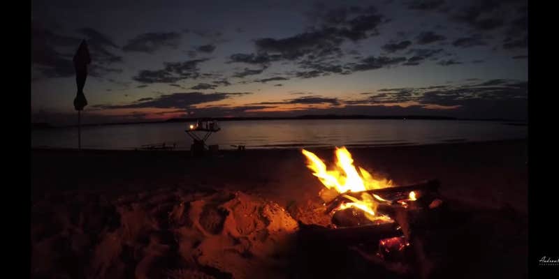 Camper submitted image from County Line Campground — Kerr Lake State Recreation Area