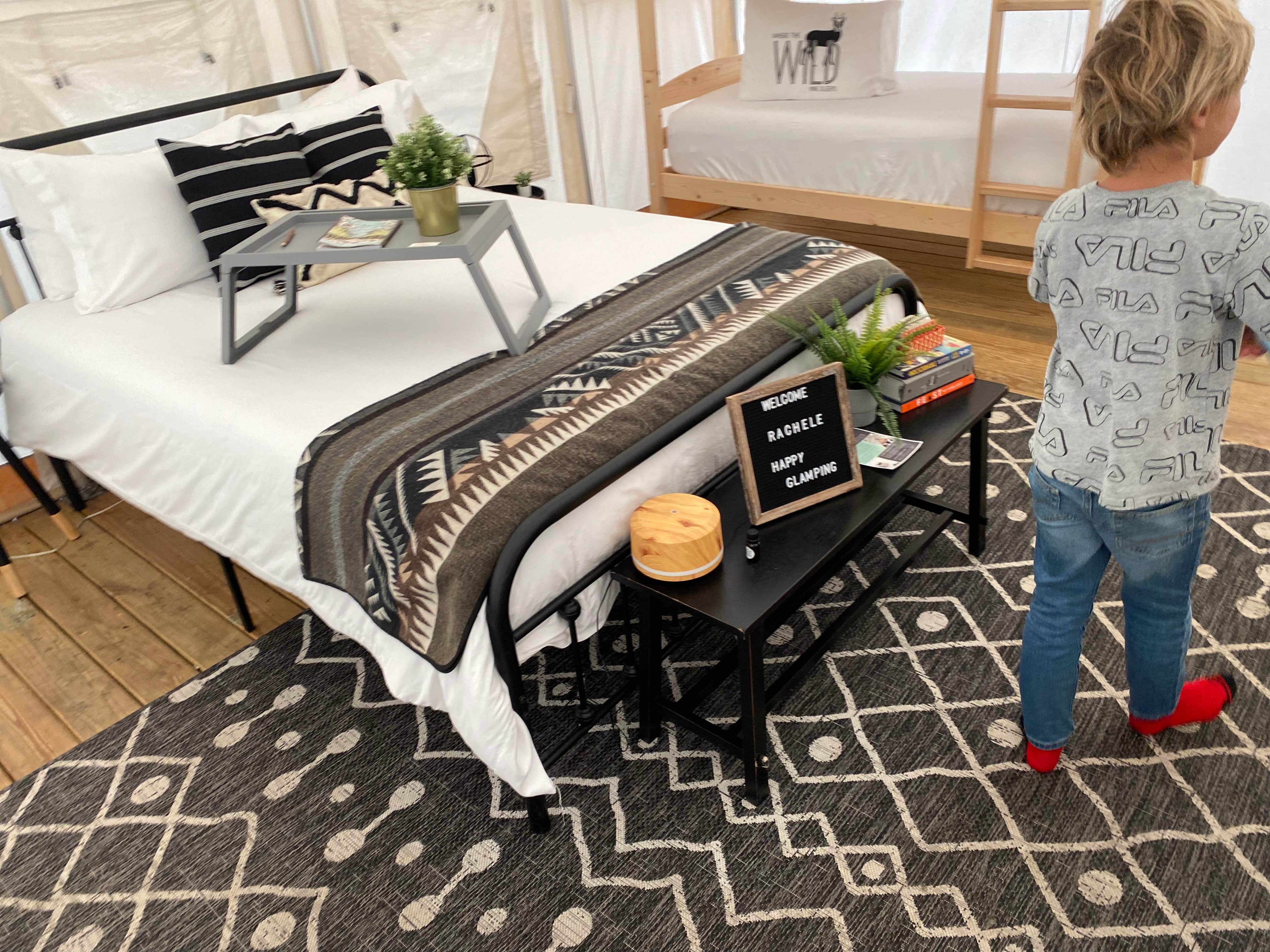 Rishi  B.'s photo of glamping accommodations at Hillsborough River State Park Campground near Auburndale, FL