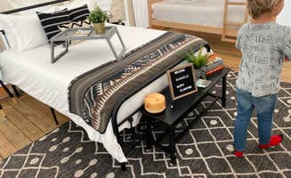 Rishi B.'s photo of glamping accommodations at Hillsborough River State Park Campground near Palmetto, FL