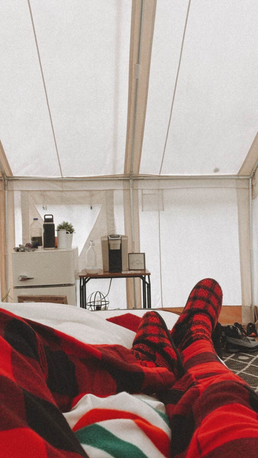 Rishi  B.'s photo of glamping accommodations at Hillsborough River State Park Campground near Lutz, FL