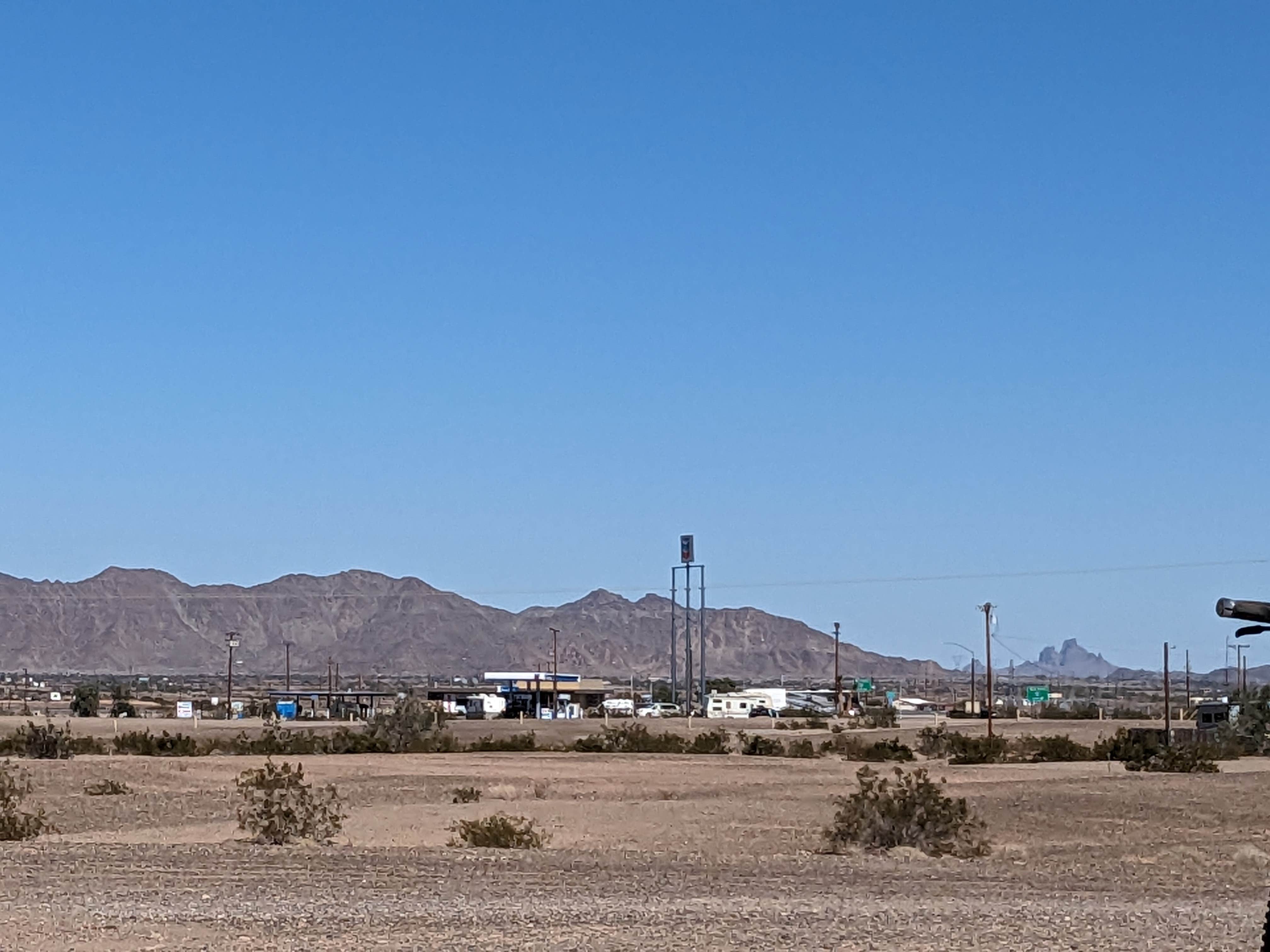 Camper-submitted photo at Pilot Knob Long Term Visitor Area Dispersed Primitive near Winterhaven, CA