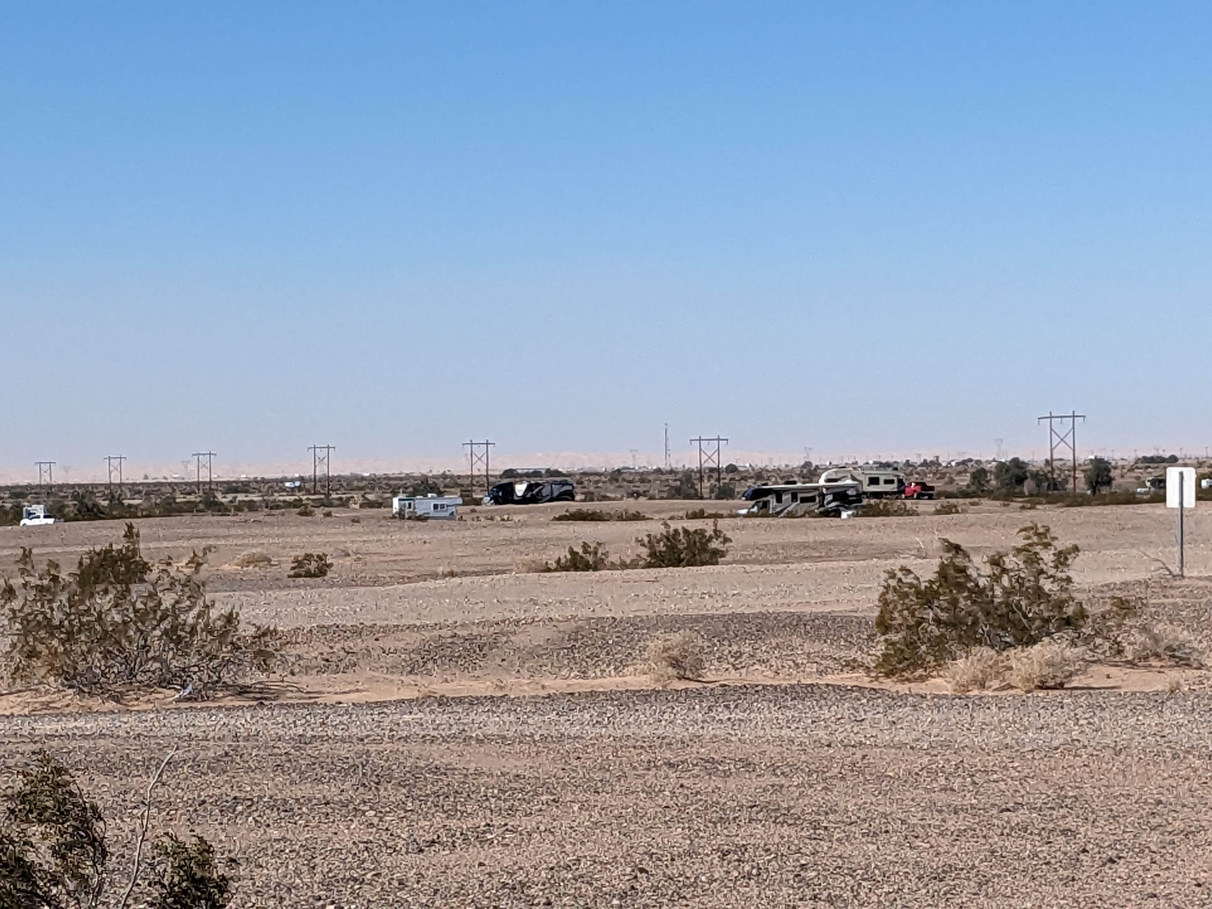 Camper-submitted photo at Pilot Knob Long Term Visitor Area Dispersed Primitive near Winterhaven, CA
