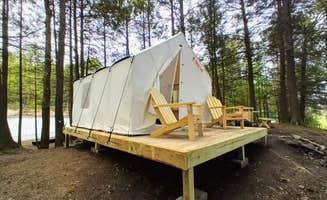 Katy F.'s photo of tent camping at Lake Genero near Factoryville, PA
