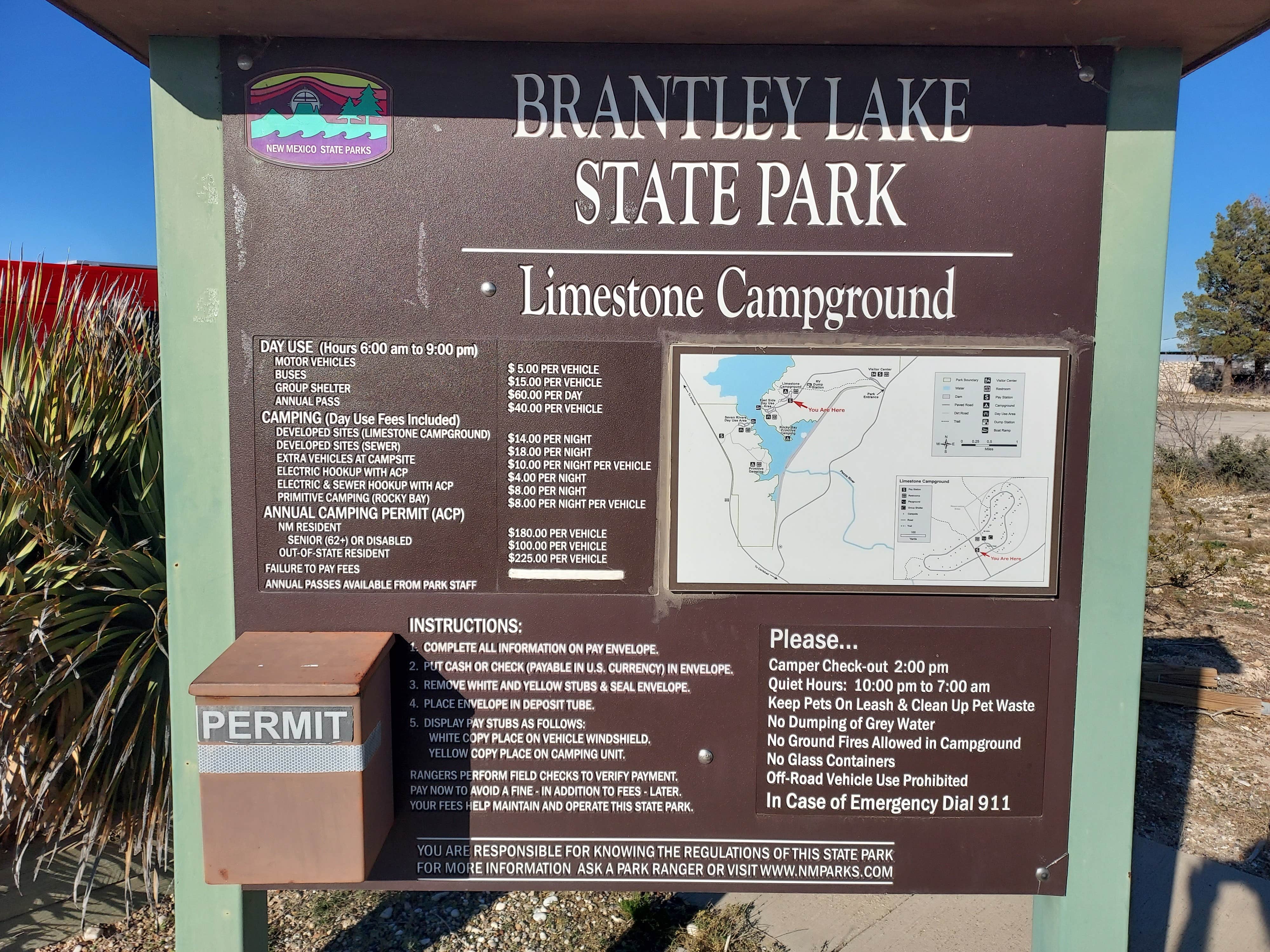 Camper submitted image from Limestone Campground — Brantley Lake State Park - 4