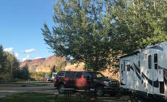 Karla B.'s photo of rv camping at Challis Hot Springs near Cobalt, ID