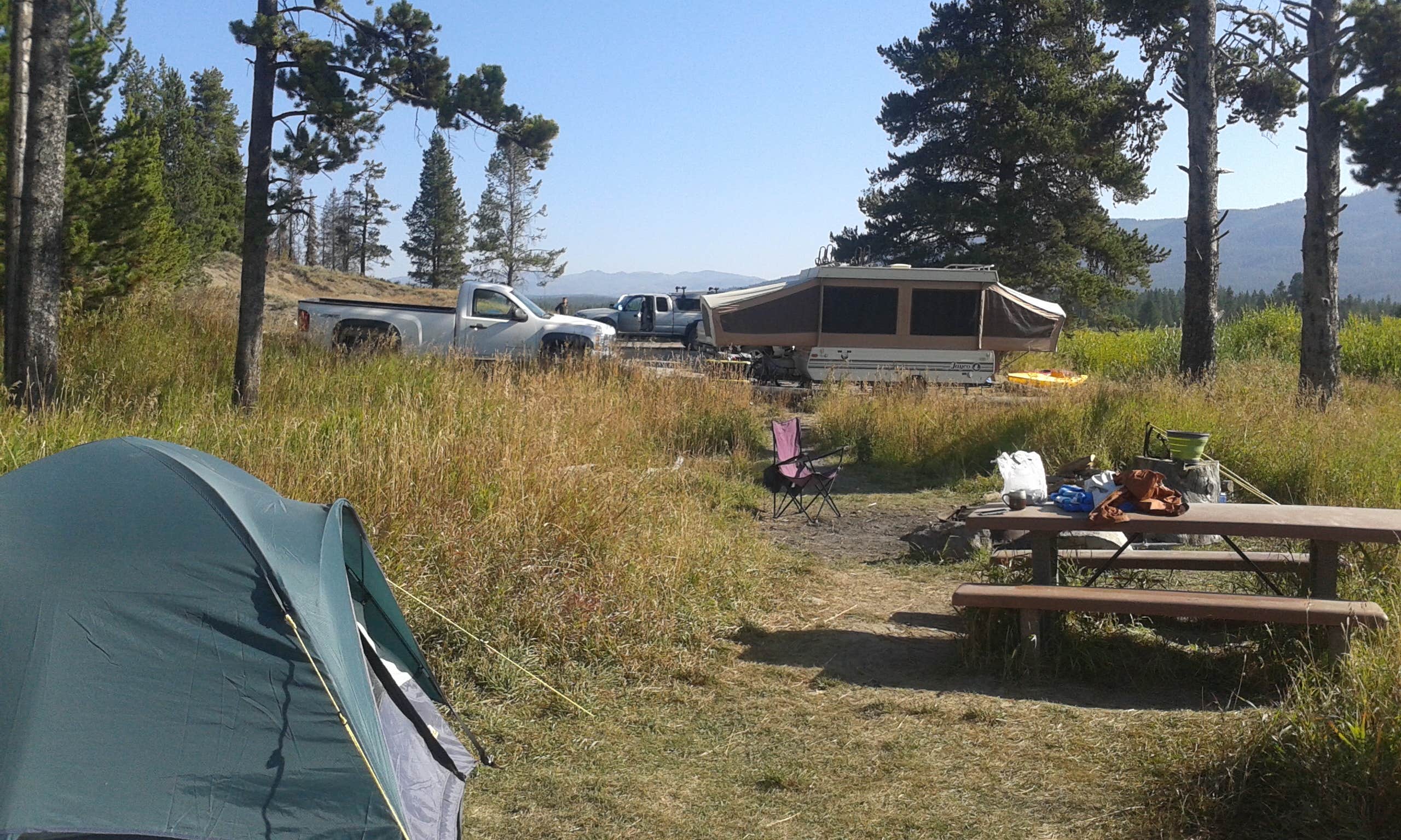 Camper submitted image from Snake River Dispersed - Rockefeller Memorial Parkway - 2