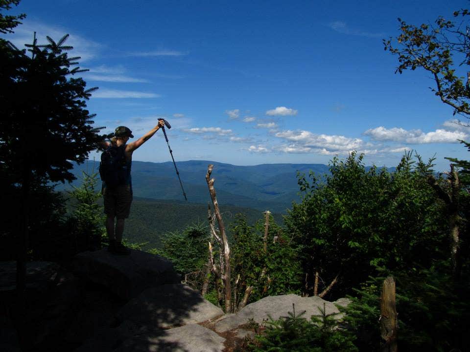 Camper-submitted photo at Giant Ledge Primitive Camp near Shandaken, NY