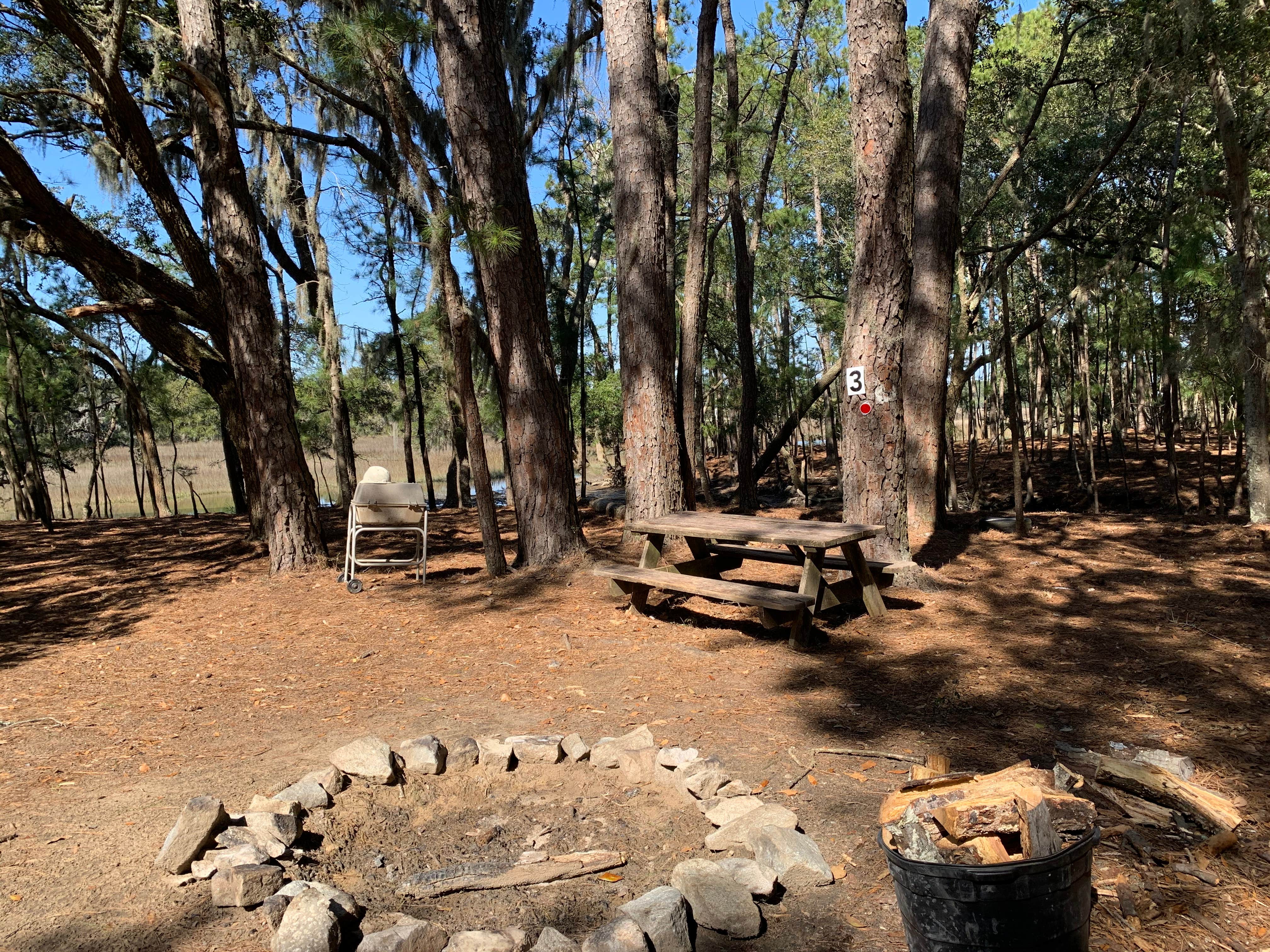 Camper-submitted photo at Hanscombe Point Campground near Johns Island, SC