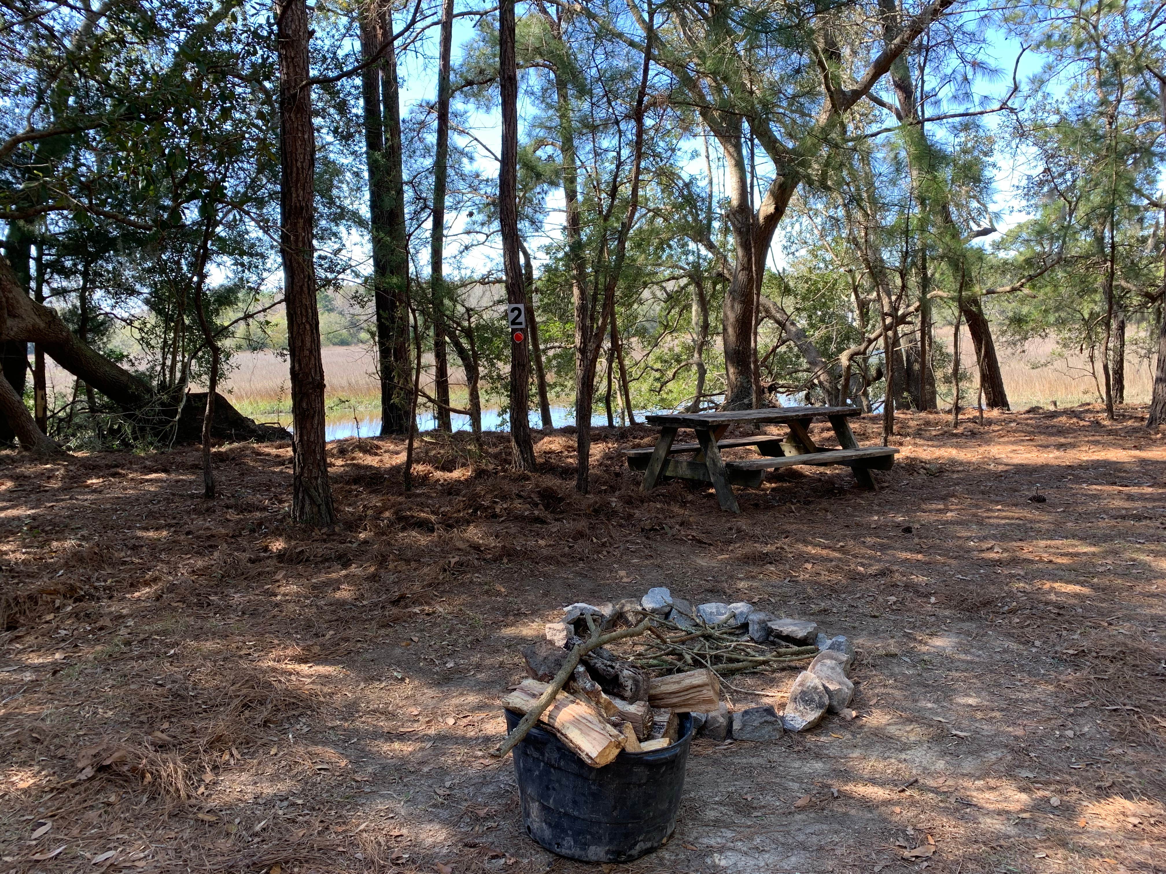 Camper-submitted photo at Hanscombe Point Campground near Johns Island, SC