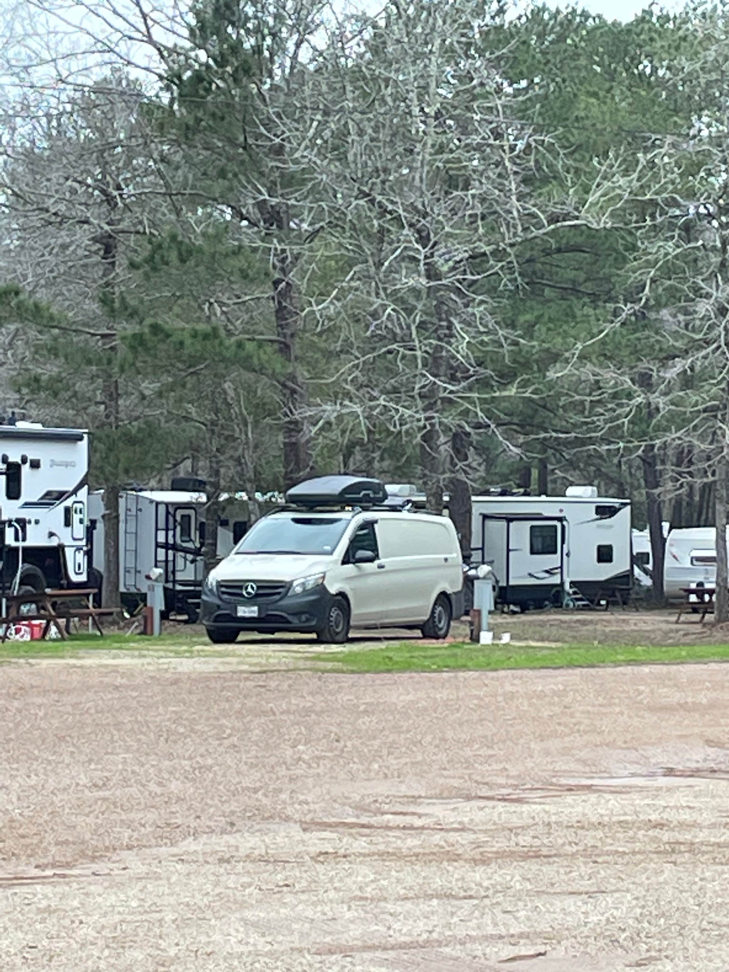 Deborah G.'s photo of rv camping at Rainbow's End RV Park near Shepherd, TX