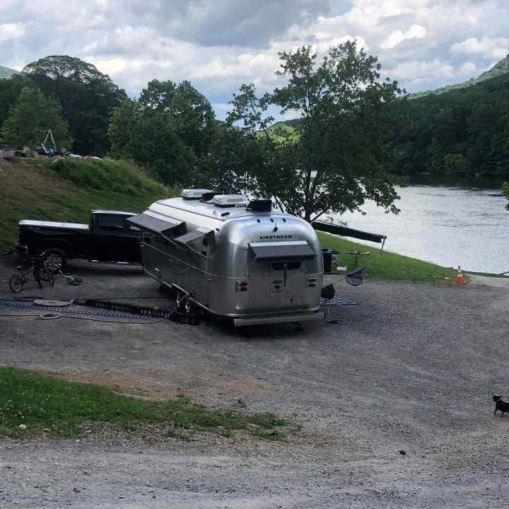 Laura H.'s photo of camping with pets at River Life RV Resort near Sale Creek, TN