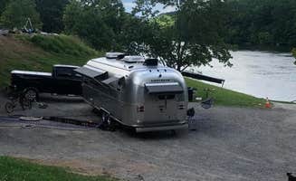 Laura H.'s photo of camping with pets at River Life RV Resort near Sale Creek, TN