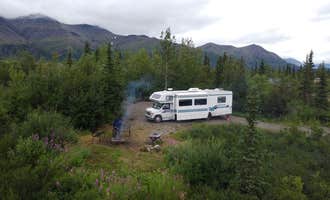 Camping near Backcountry Unit 18: Muldrow Glacier — Denali National Park: Denali's Doorstep: RV & Tent Camp Site w/Fire Pit, Cantwell, Alaska