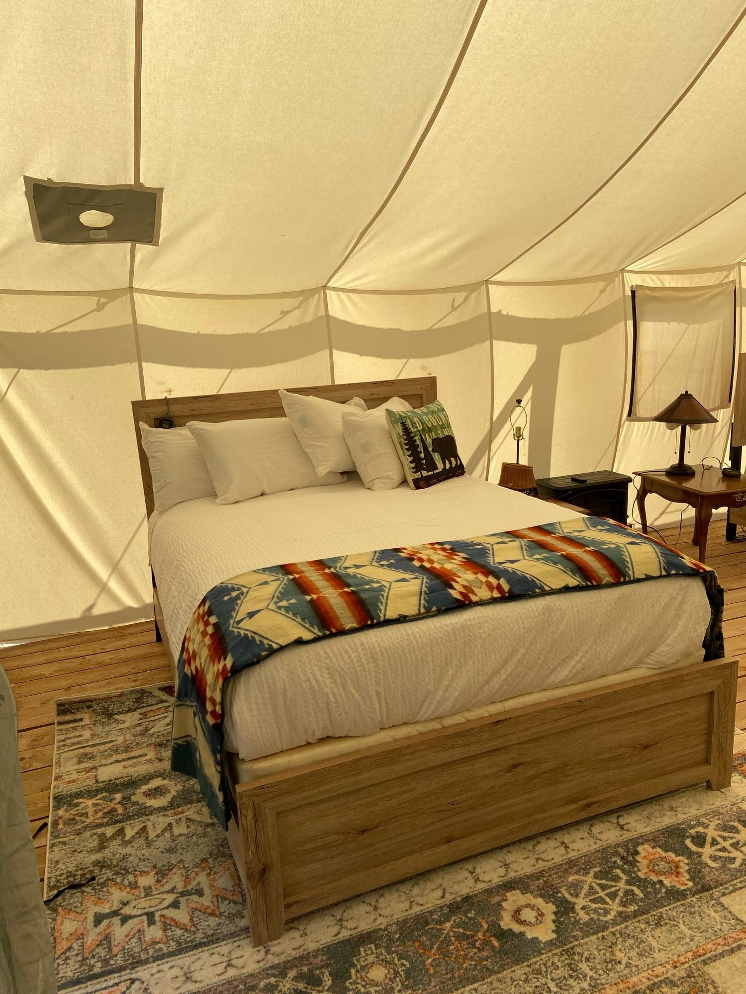 The Dyrt's photo of glamping accommodations at Yellowstone Dreamin Camp near Wilsall, MT