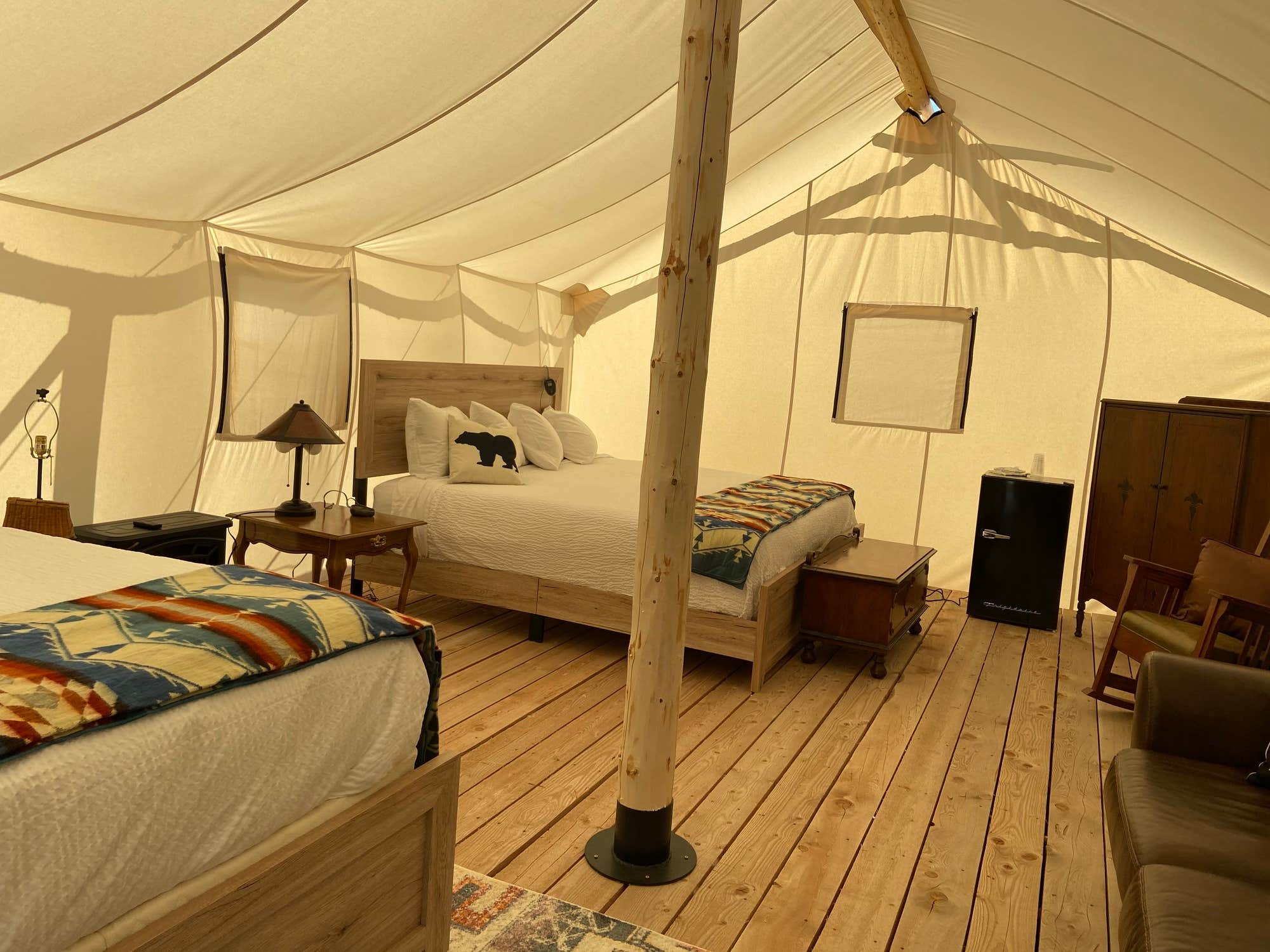 The Dyrt's photo of glamping accommodations at Yellowstone Dreamin Camp near Nye, MT